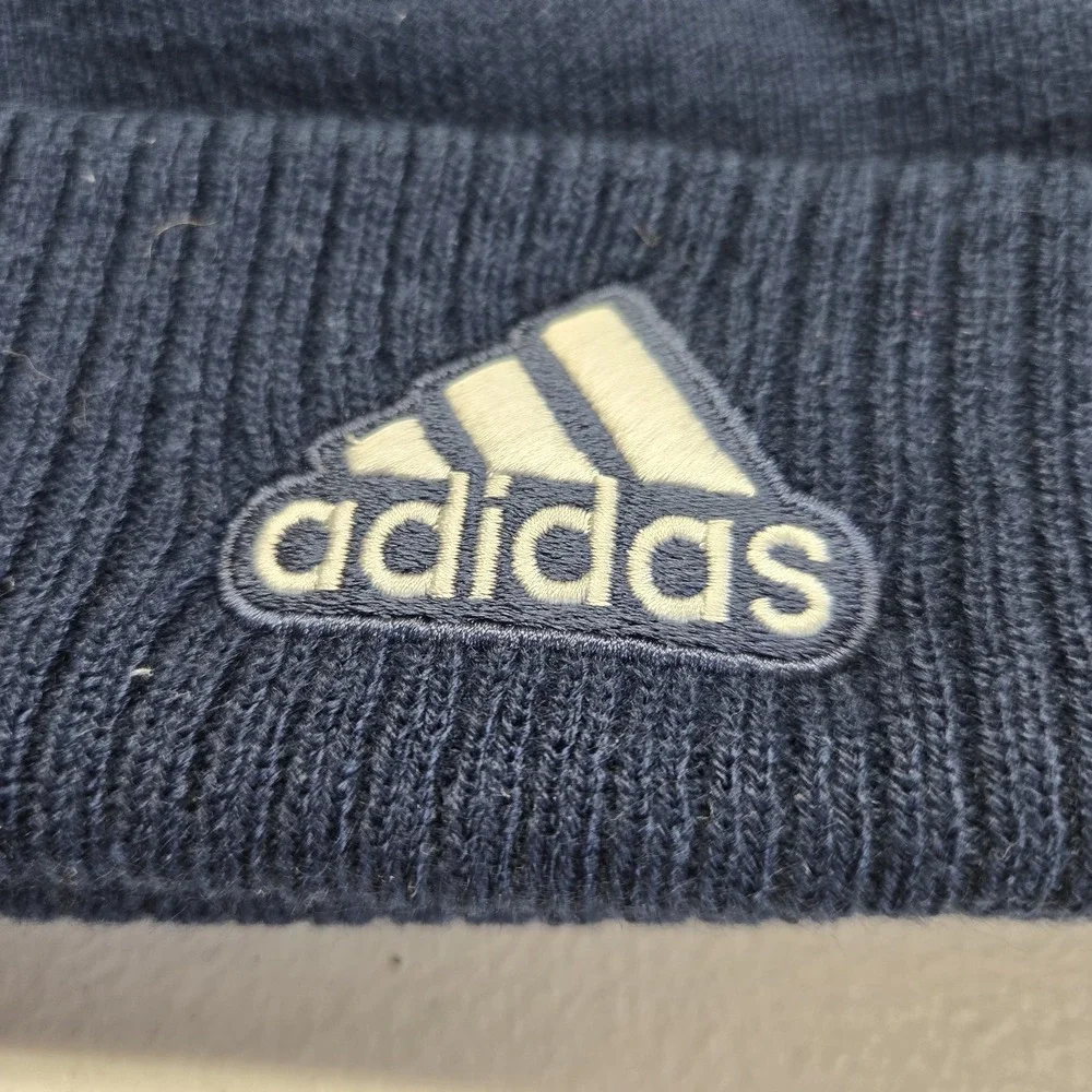 Fresno‎ Bulldogs Unisex Beanie ONE SIZE Navy Blue Adidas Embroidered Logo